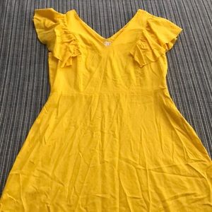 A New Day yellow dress
